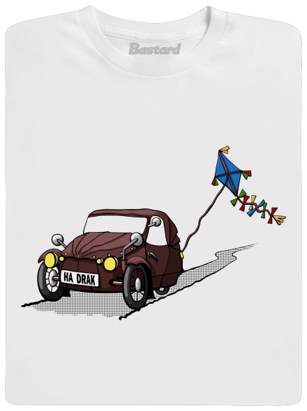 Hadrák detské tričko White