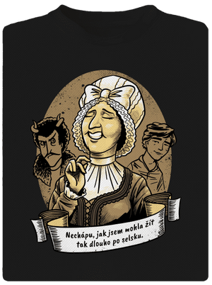 B14: Dorota Máchalová pánske športové tričko Black