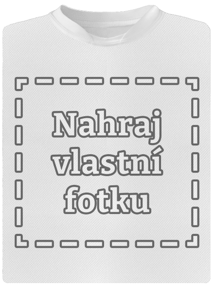 Vlastná potlač detské športové tričko White