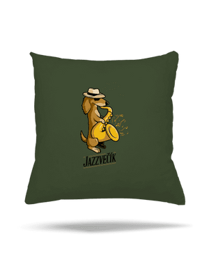 Jazzvečík vankúš Olive Green