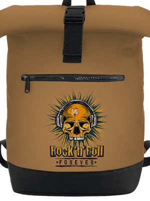 Rock'n'Roll forever batoh Caramel