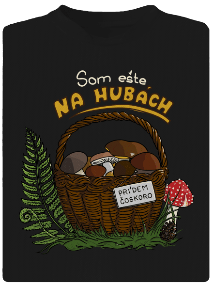 Na hubách detské športové tričko Black
