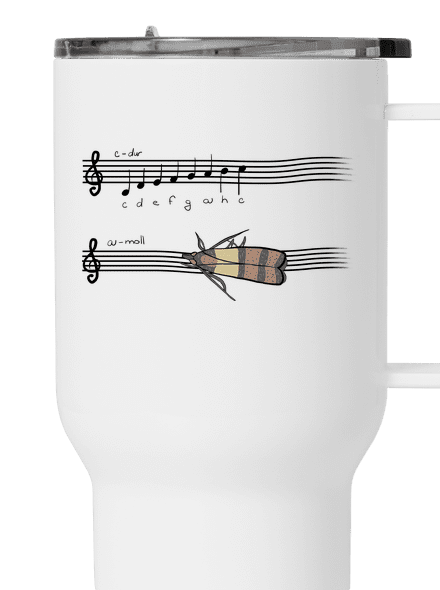 A - moll termohrnček White