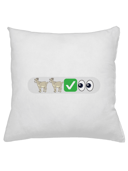 Emoji vankúš White