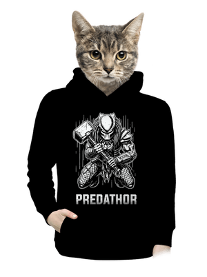 dámska mikina klokanka