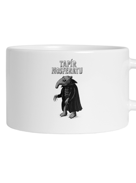 Tapír Nosferatu hrnček makronka White