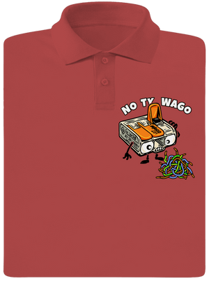 Wago svorka pánska polokošeľa Burgundy