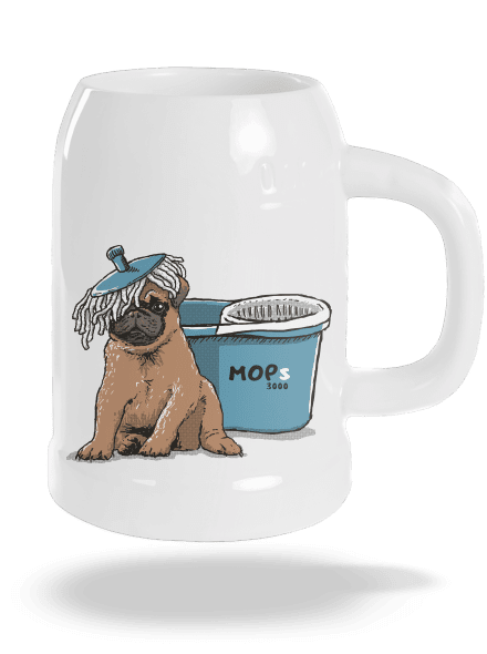 Mops polliter White