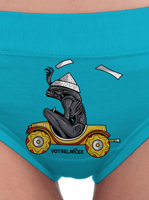 Votrelníček dámske nohavičky Turquoise