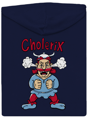 Cholerix pánska mikina na zips Navy