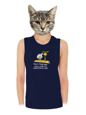 Dnes vyhráme dámske tielko voľné Navy