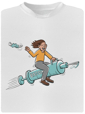 Oslobodenie detské športové tričko White