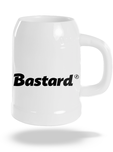 Bastard v logu polliter White