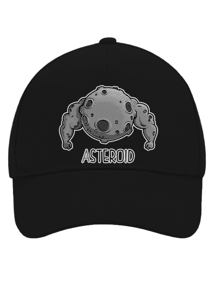 Asteroid šiltovka baseballka Black