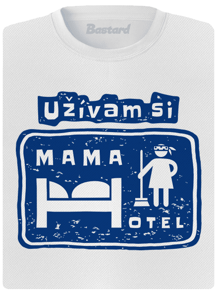 Mama Hotel dámske športové tričko White