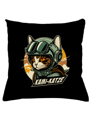 Kami-Katze vankúš Black
