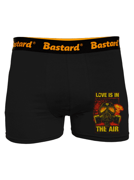 Love is in the Air boxerky Black