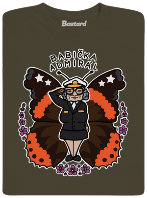 Babička admirál pánske dlhý rukáv Urban Khaki