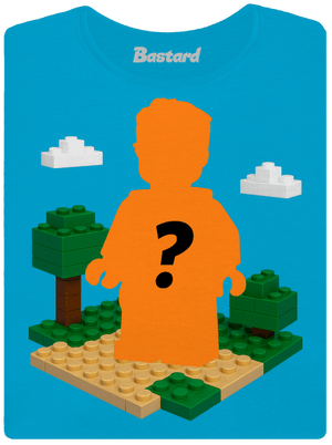 Lego z vlastnej fotky dámske tričko Blue Atol