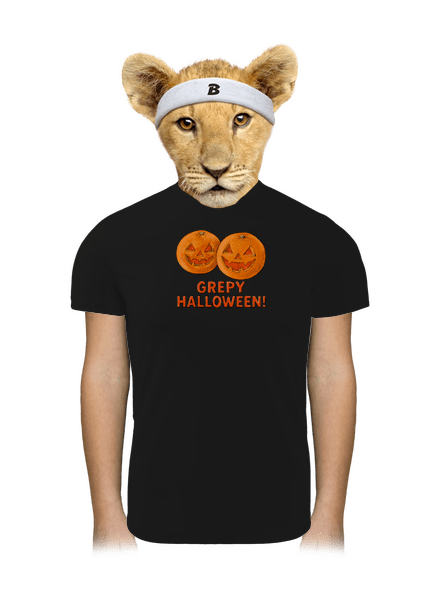 Grepy Halloween detské športové tričko Black