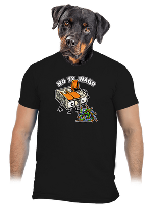 Wago svorka pánske tričko Black