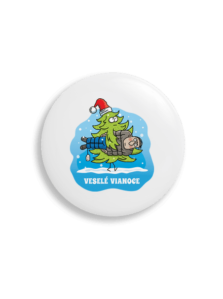 Veselé Vianoce placka 