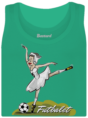 Futbalet dámske tielko klasické Mint Mal