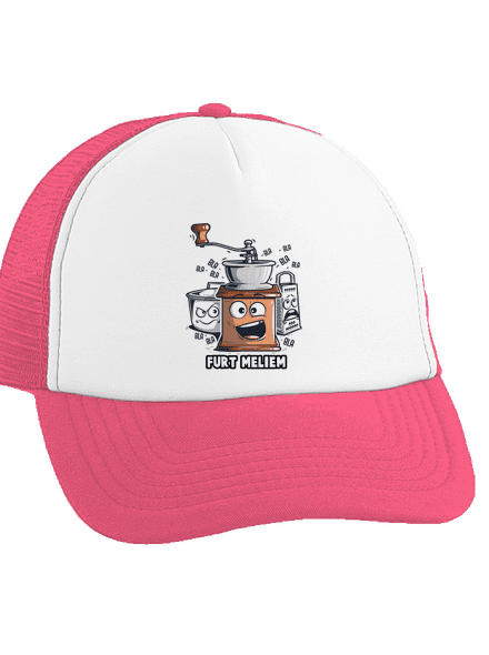 Mlynček šiltovka truckerka Fluorescent Pink cap