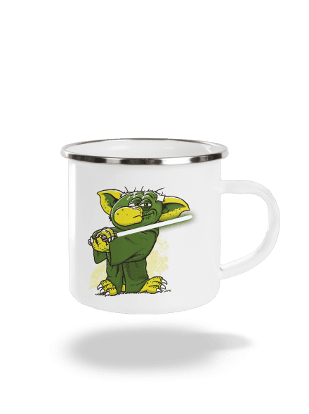 Yoda v rákosí plecháčik White