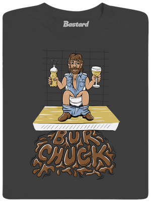 BurChuck pánske dlhý rukáv Dark Grey