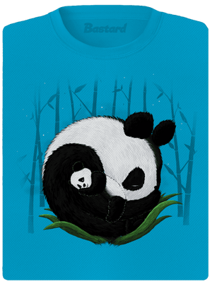 Dve spiace pandy dámske športové tričko Blue Atol