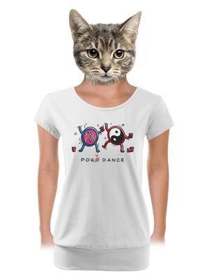 dámske tričko s lemom