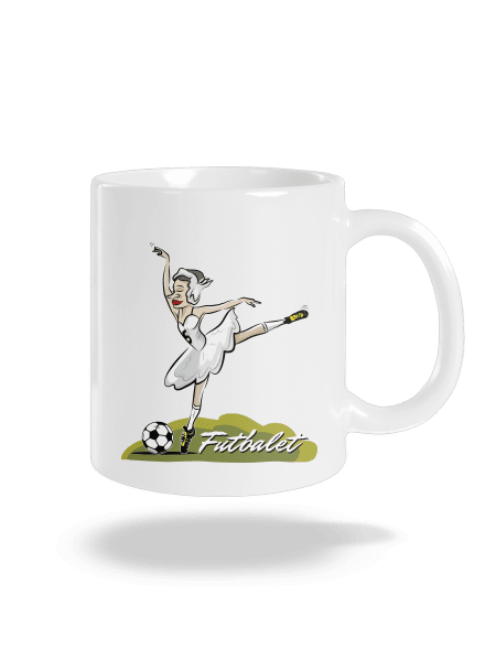 Futbalet klasický hrnček White
