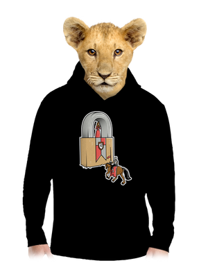 detská mikina klokanka