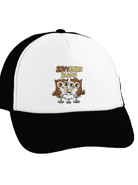 Sovygnon šiltovka truckerka Black cap