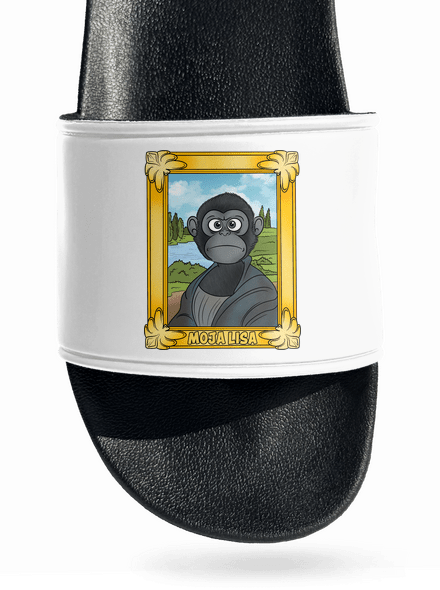 Moja Lisa šľapky White