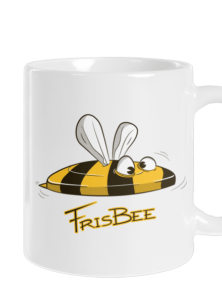 Frisbee klasický hrnček White