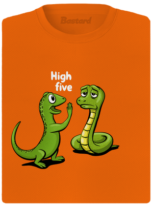 High Five dámske športové tričko Neon Orange