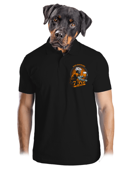 Spotreba 7 na 100 pánska polokošeľa Black