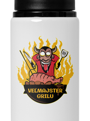 Veľmajster grilu flaša na vodu White