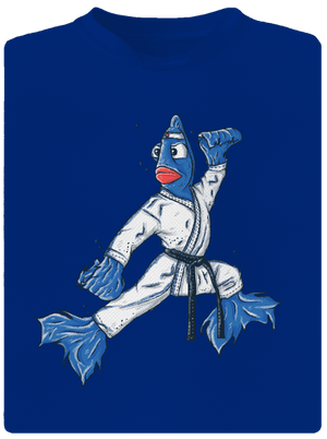 Bojovníčka pánske športové tričko Royal Blue Mal