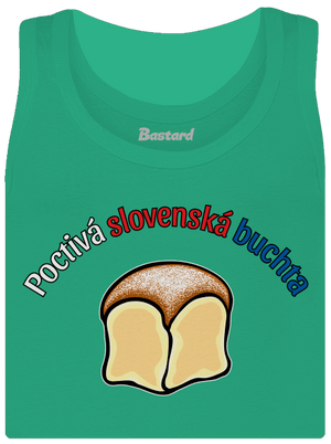 Poctivá buchta a klobása dámske tielko klasické Mint Mal