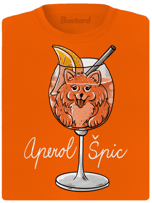 Aperol Špic dámske športové tričko Neon Orange