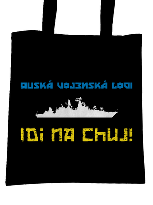 Ukrajina - Lodi idi na chuj taška Black