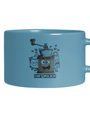 Mlynček hrnček makronka Blue Macaron