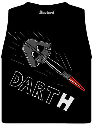 Dart(h) dámske tielko voľné Black