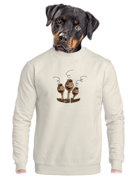 unisex mikina bez kapucne