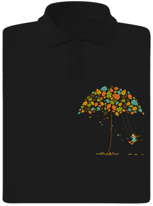 Radosť z jesene pánska polokošeľa Black