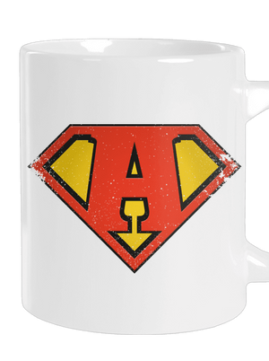 Som superhrdina veľký hrnček White