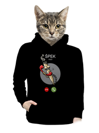 dámska mikina klokanka